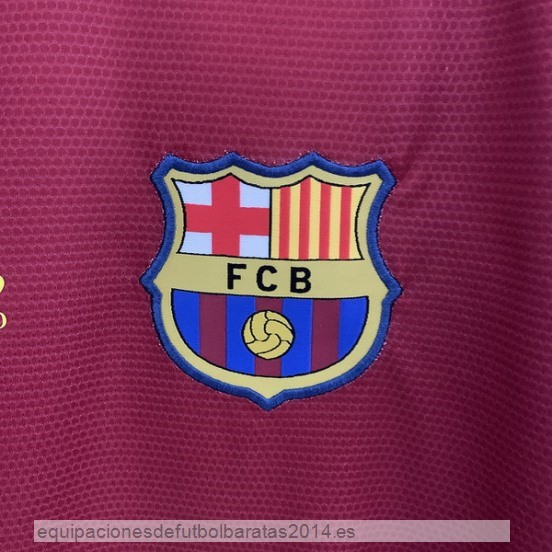 Nuevo 1ª Manga Larga Barcelona Retro 2008 2009 Azul Rojo Baratas